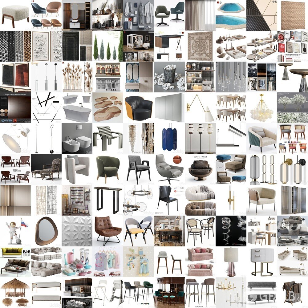 3DSky Pro 3D模型合辑2025年5月第2季 | 400套 | 15.8GB