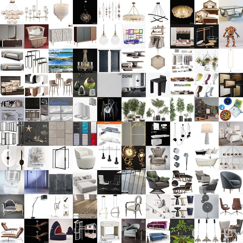 3DSky Pro 3D模型合辑2025年5月第2季 | 400套 | 15.8GB