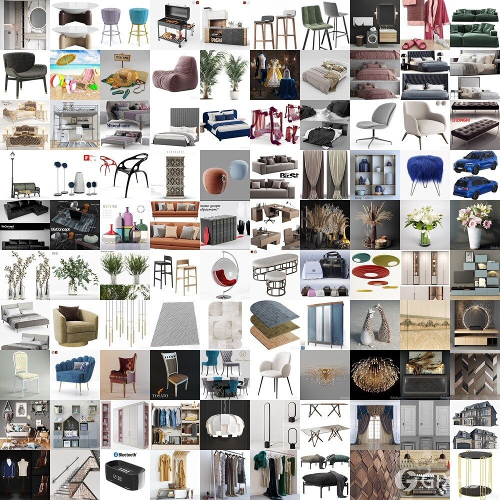 3DSky Pro 3D模型合辑2025年5月第2季 | 400套 | 15.8GB