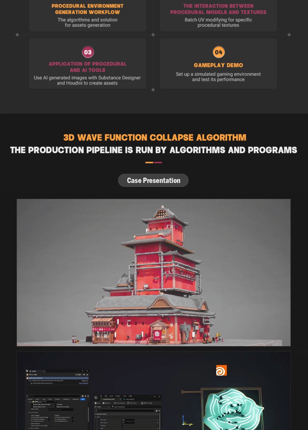 虚幻引擎5 程序环境制作流程教程 Unreal Engine 5 Procedural Environment Production Pipeline