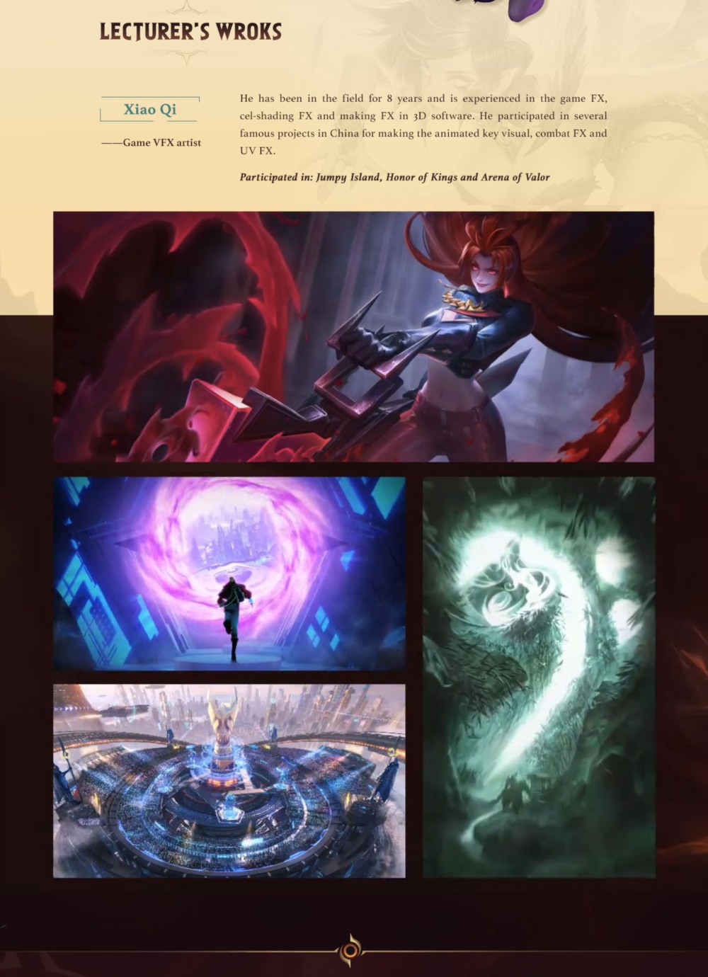 【中文】MOBA 游戏和带有 AE 和 Spine 的纸牌游戏的角色主视觉