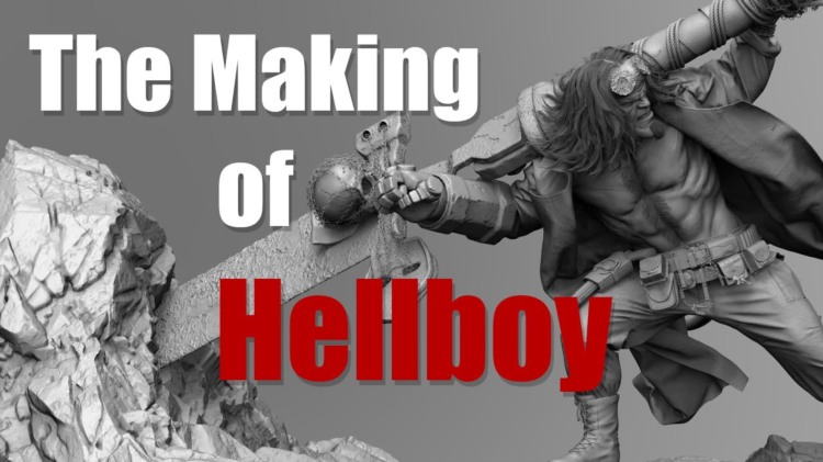 《地狱男爵》制作系列教程：第二部分_摆姿势 The Making of Hellboy Part 2 Posing