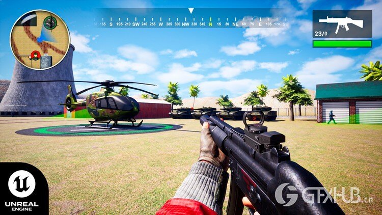 虚幻引擎 5 PC 和 Android 平台完整的战术射击游戏开发教程