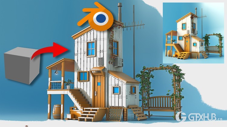 Blender 基础知识:完整的 3D 初学者课程
