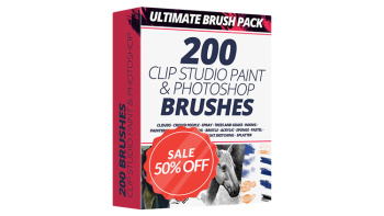 适用于CLIP STUDIO PAINT & PHOTOSHOP的终极画笔包