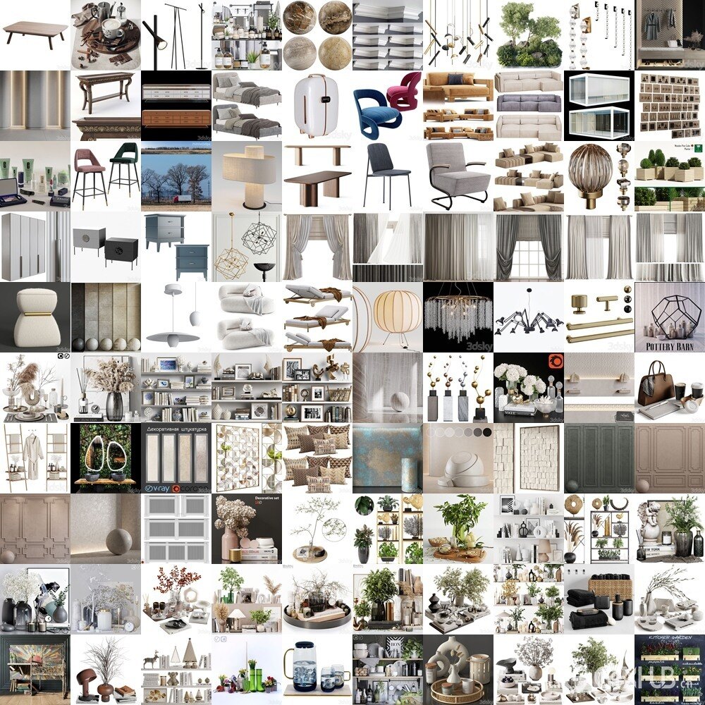 3DSky Pro 3D模型合辑2025年5月第3季 | 400套 | 20.7GB