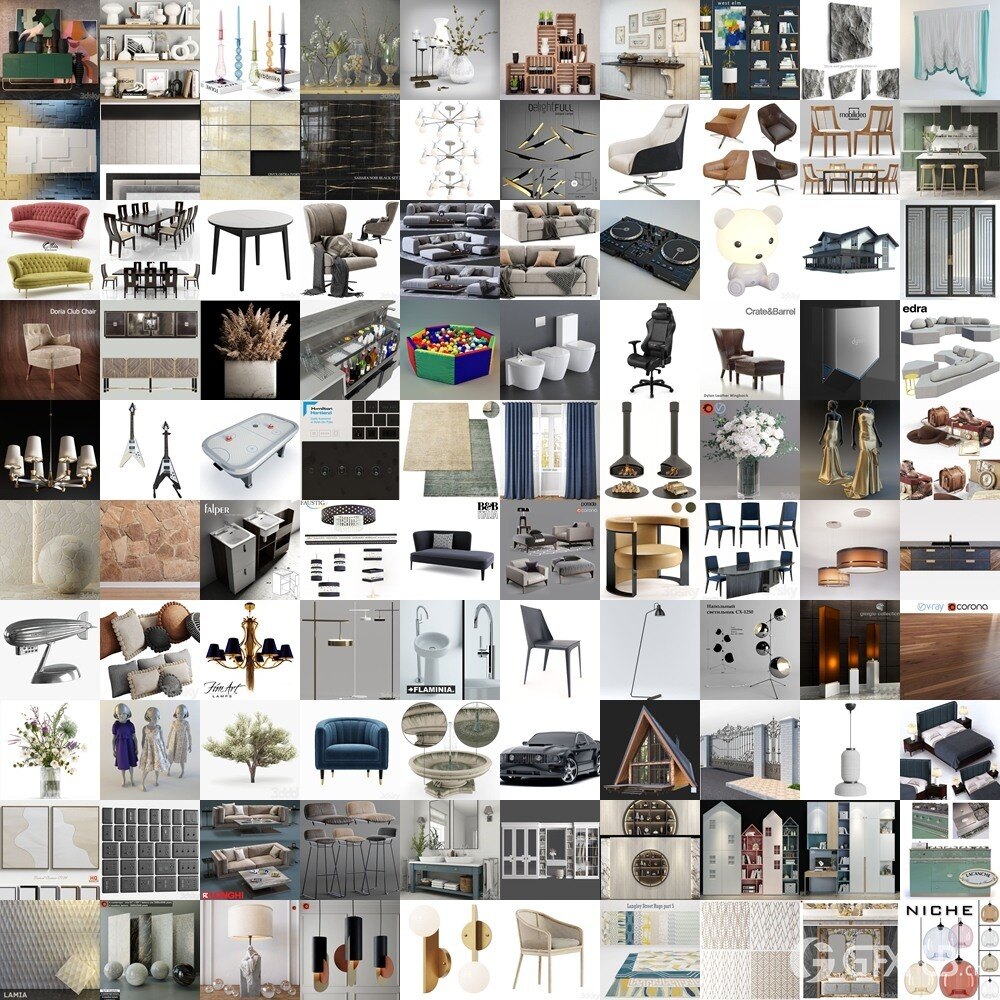 3DSky Pro 3D模型合辑2025年5月第3季 | 400套 | 20.7GB