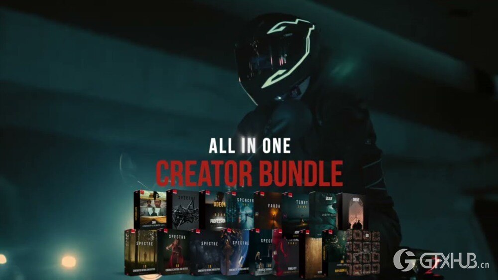 全新一体化视频创作者素材套装 All in one Creator Bundle - Paramount Motion