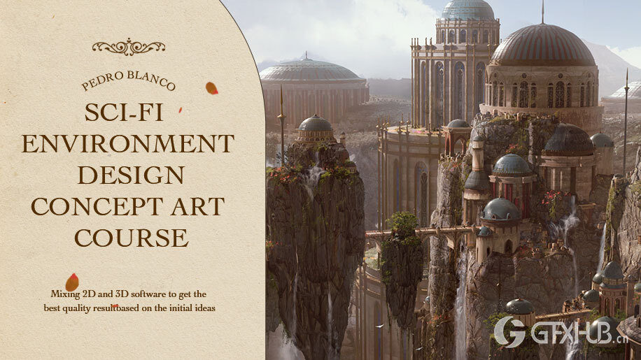 Blender 科幻环境设计概念艺术课程 Sci-Fi Environment Design Concept Art Course