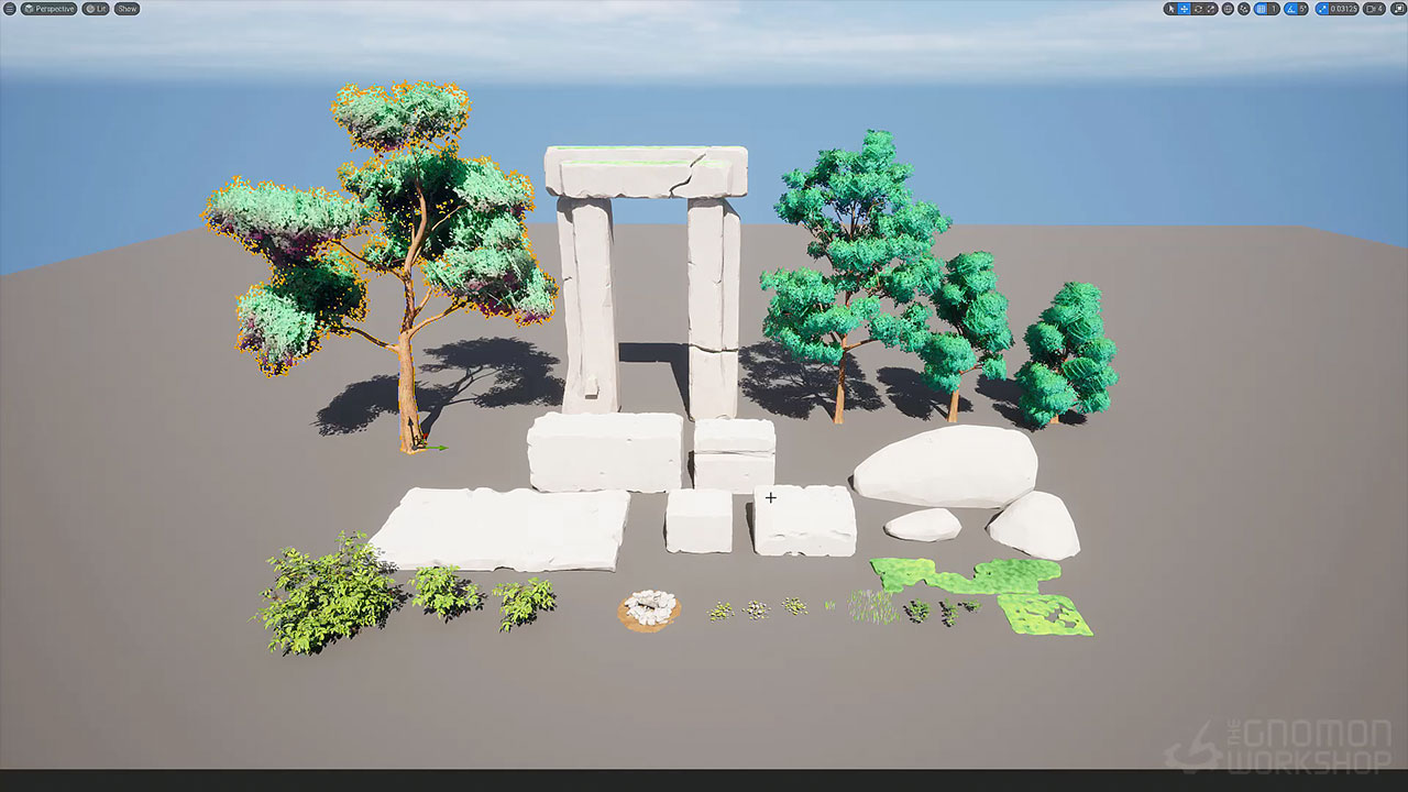 【中文字幕】游戏的风格化环境创建教程 Creating Stylized Environments for Games