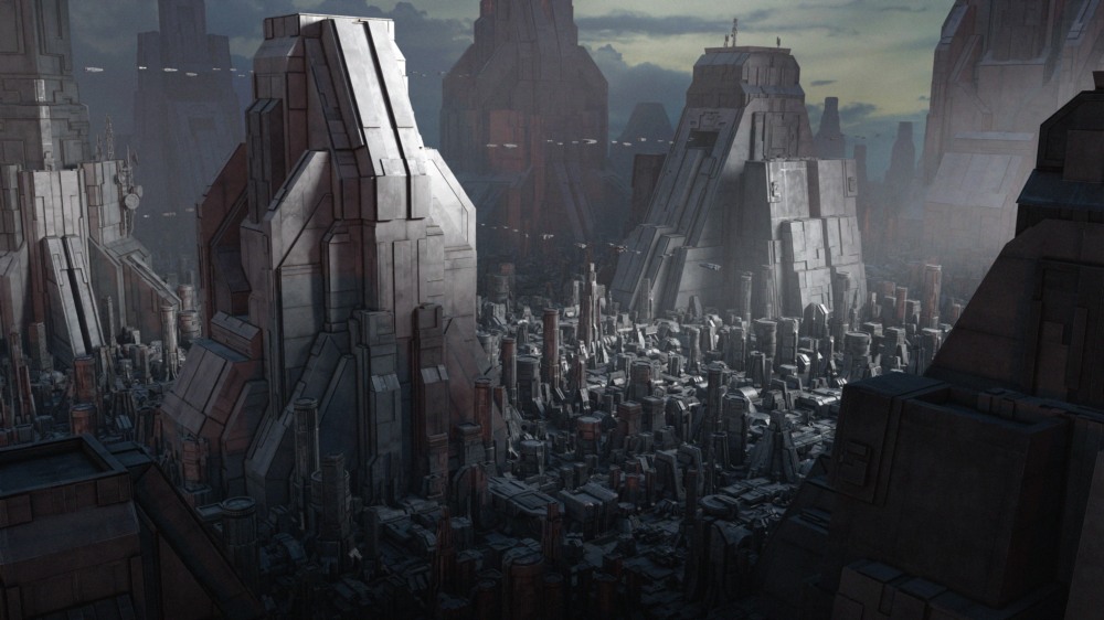 科幻野兽派建筑和10艘宇宙飞船 Artstation - Sci-Fi Brutalist