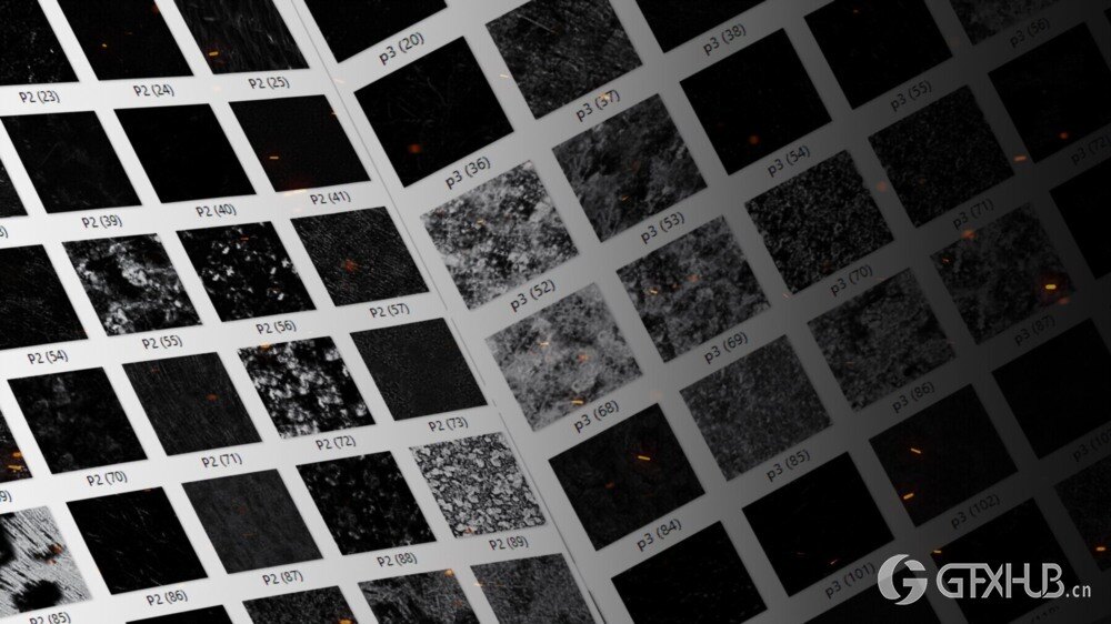 750 个无缝粗糙度缺陷贴图 750 Seamless Roughness Imperfection Maps