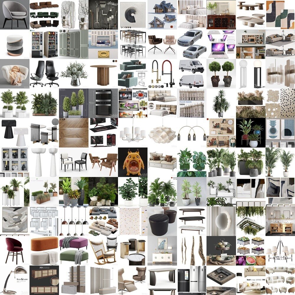 3DSky Pro 3D模型合辑2025年6月第2季 | 410套 | 20.5GB