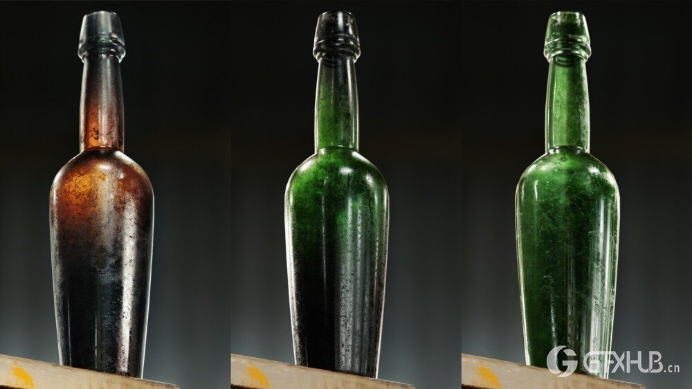 30 种高细节和完全可定制玻璃智能材质 Glass Smart Materials for Substance 3D Painter