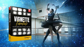 209个复古黑色暗角边框遮罩叠加动画 BusyBoxx – V71 Vignette Essentials