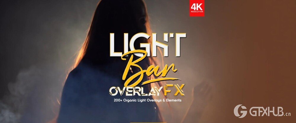 211个霓虹灯光条快速划过闪烁叠加动画 BusyBoxx – V73 Light Bar Overlay FX