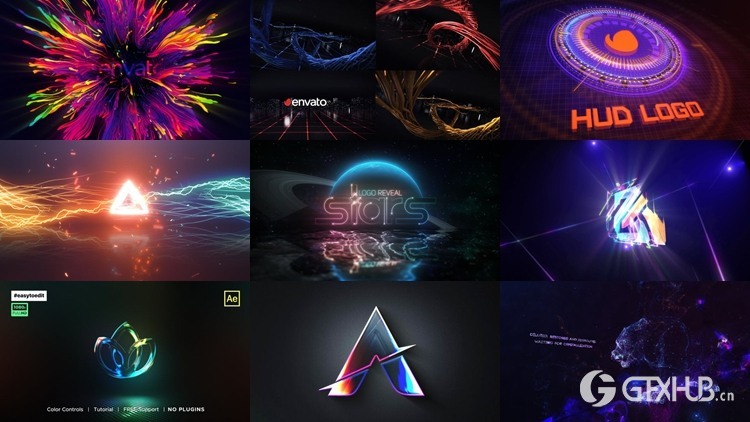 114组 Logo 标志片头动画合集 Videohive - Logo Reveal v.1