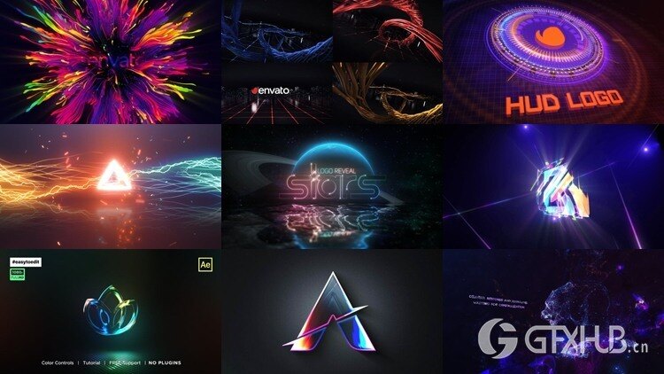 114组 Logo 标志片头动画合集 Videohive - Logo Reveal v.1