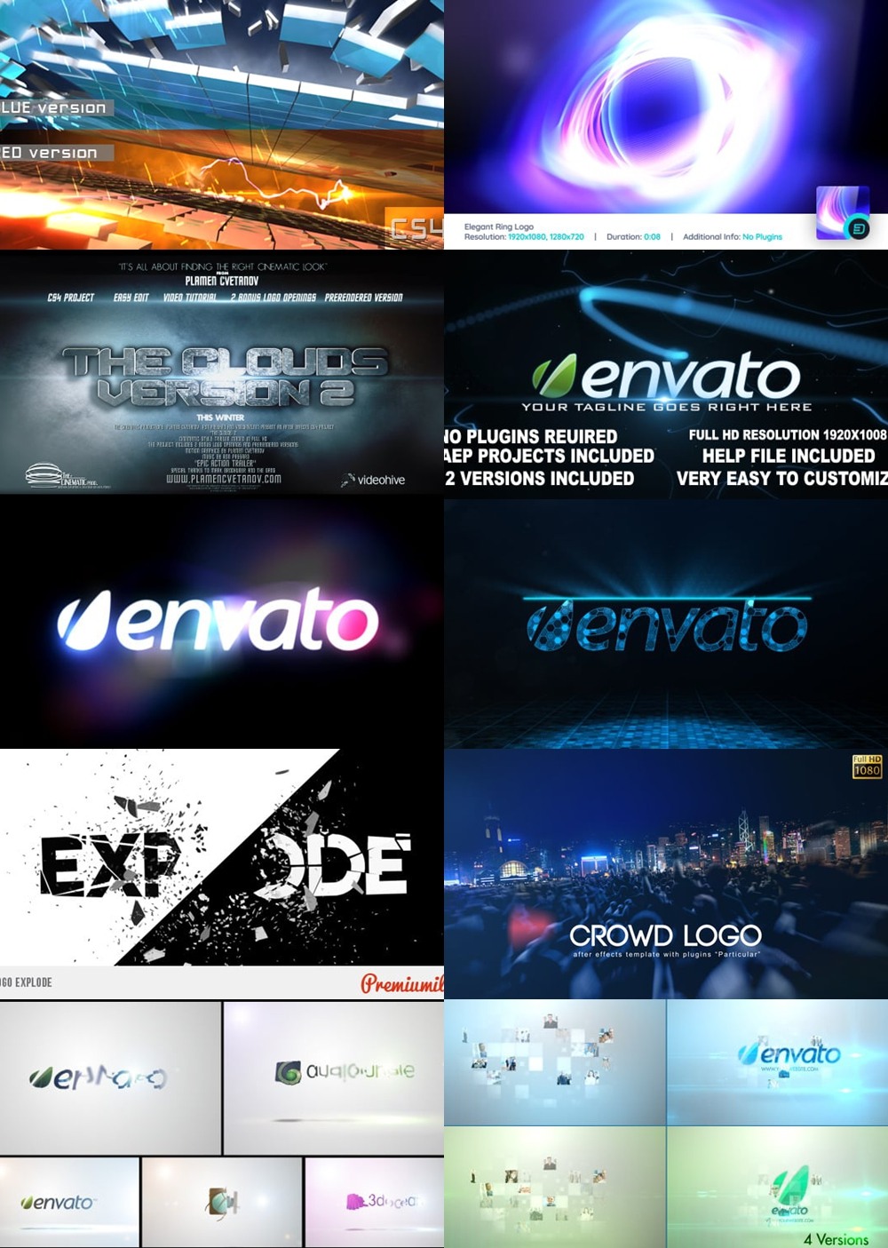 114组 Logo 标志片头动画合集 Videohive - Logo Reveal v.1