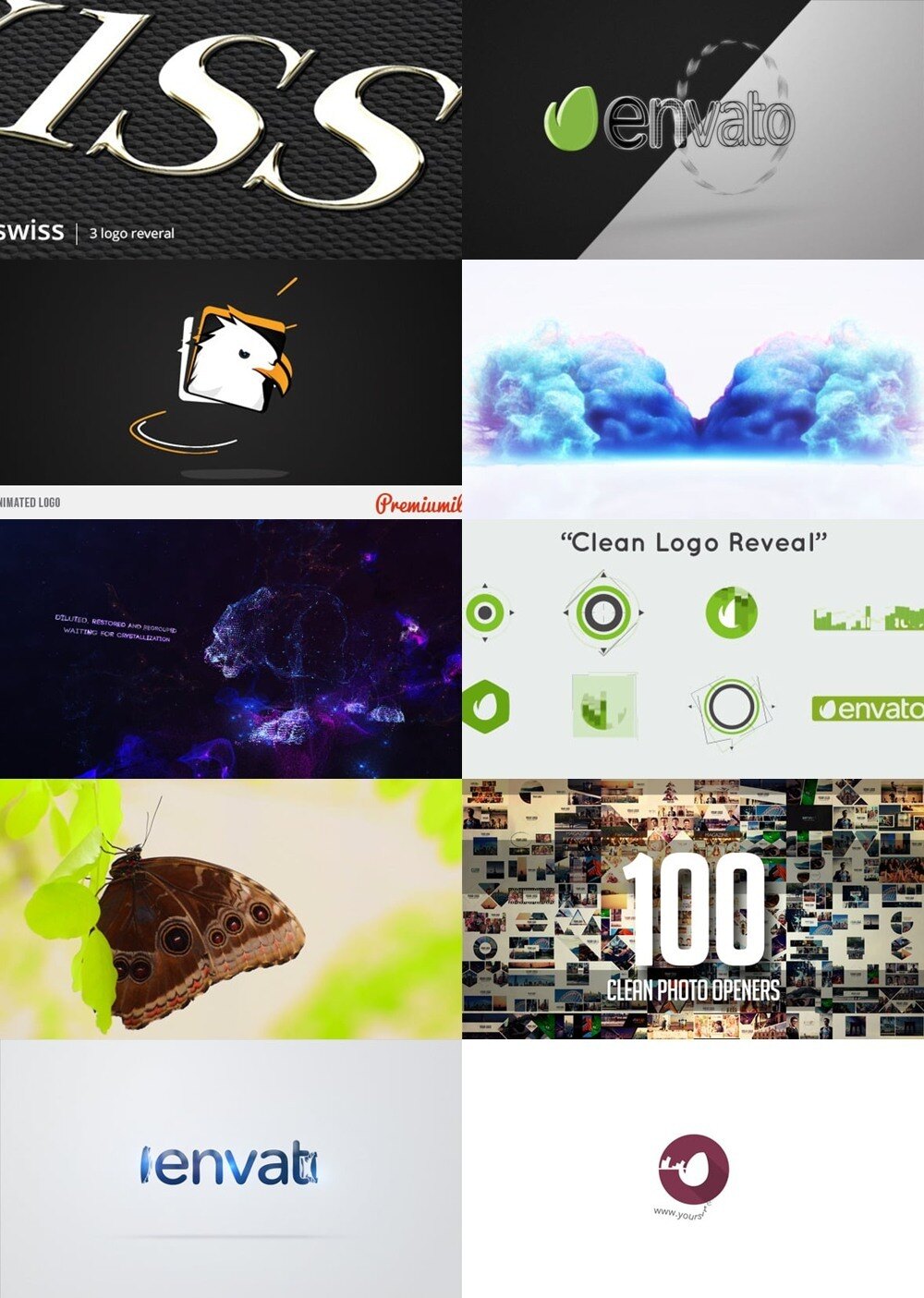 114组 Logo 标志片头动画合集 Videohive - Logo Reveal v.1