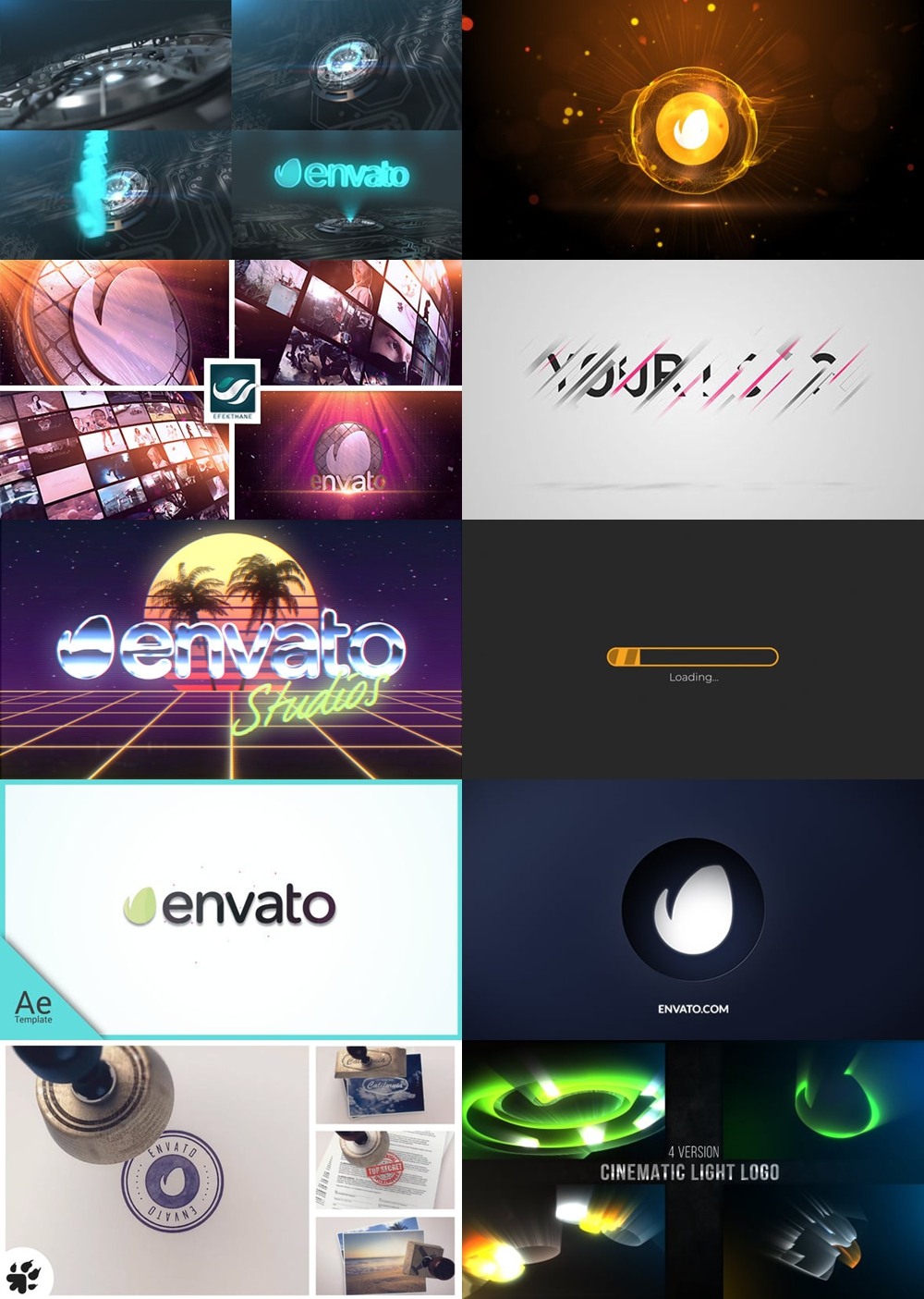 114组 Logo 标志片头动画合集 Videohive - Logo Reveal v.1