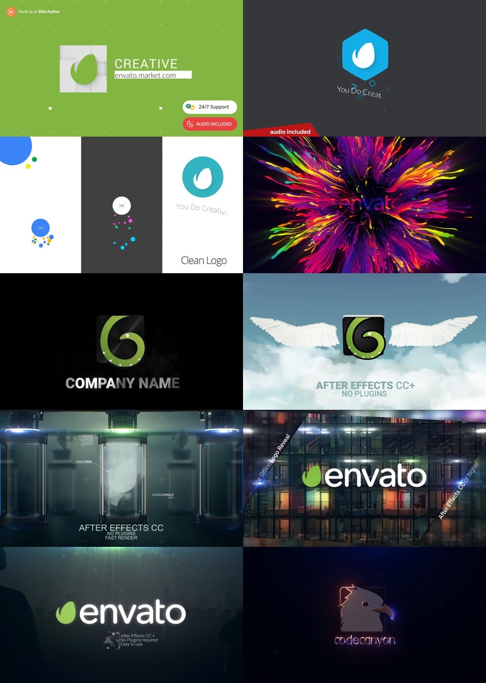114组 Logo 标志片头动画合集 Videohive - Logo Reveal v.1