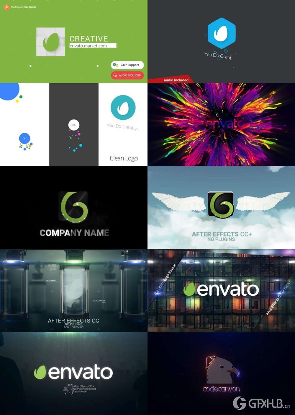 114组 Logo 标志片头动画合集 Videohive - Logo Reveal v.1