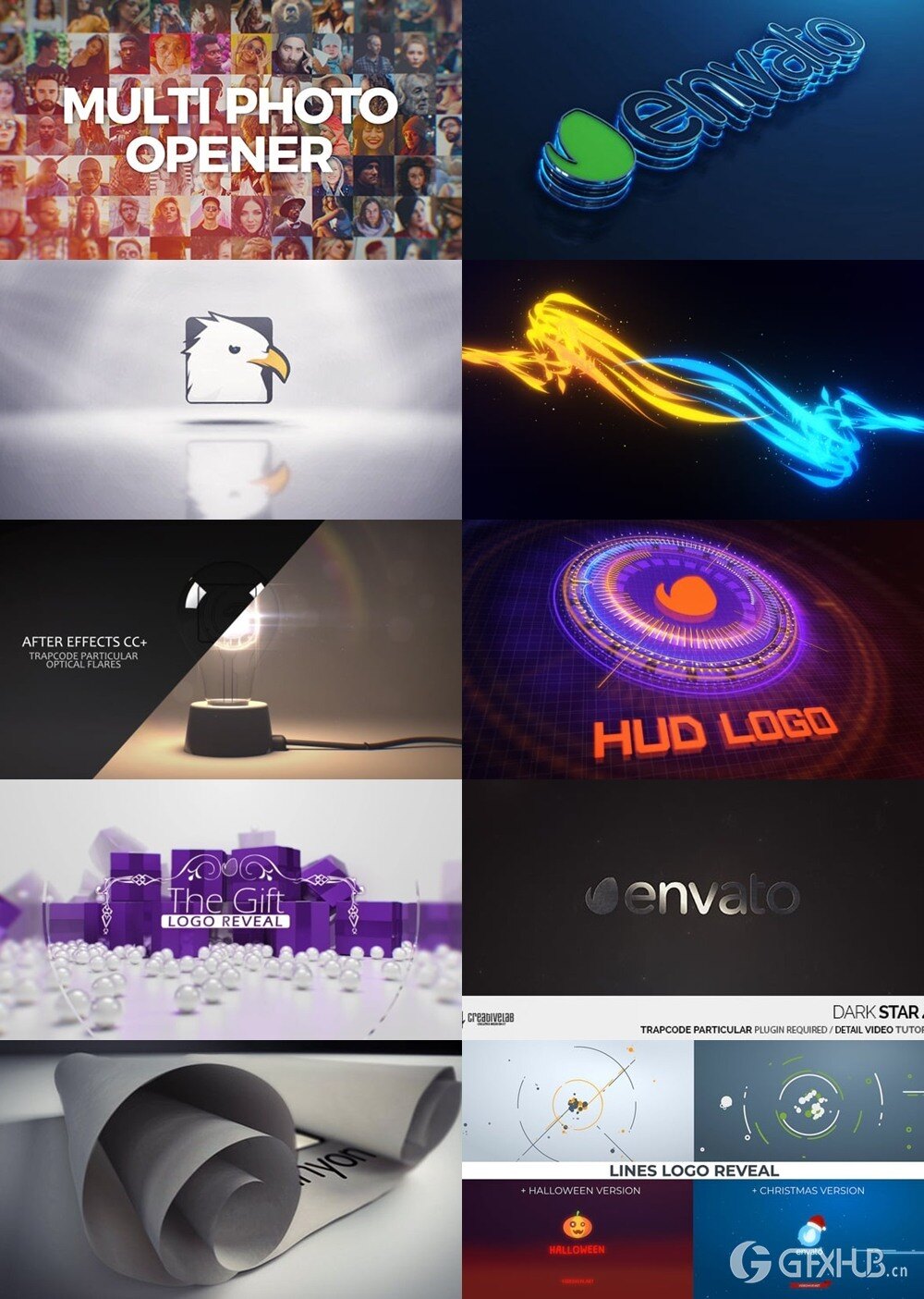 114组 Logo 标志片头动画合集 Videohive - Logo Reveal v.1