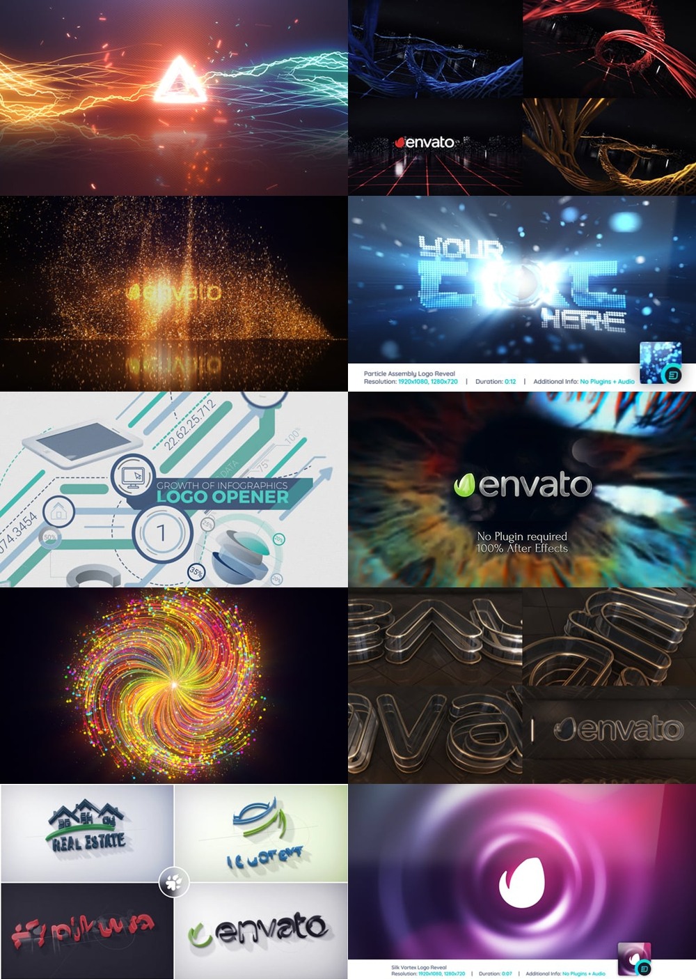 114组 Logo 标志片头动画合集 Videohive - Logo Reveal v.1