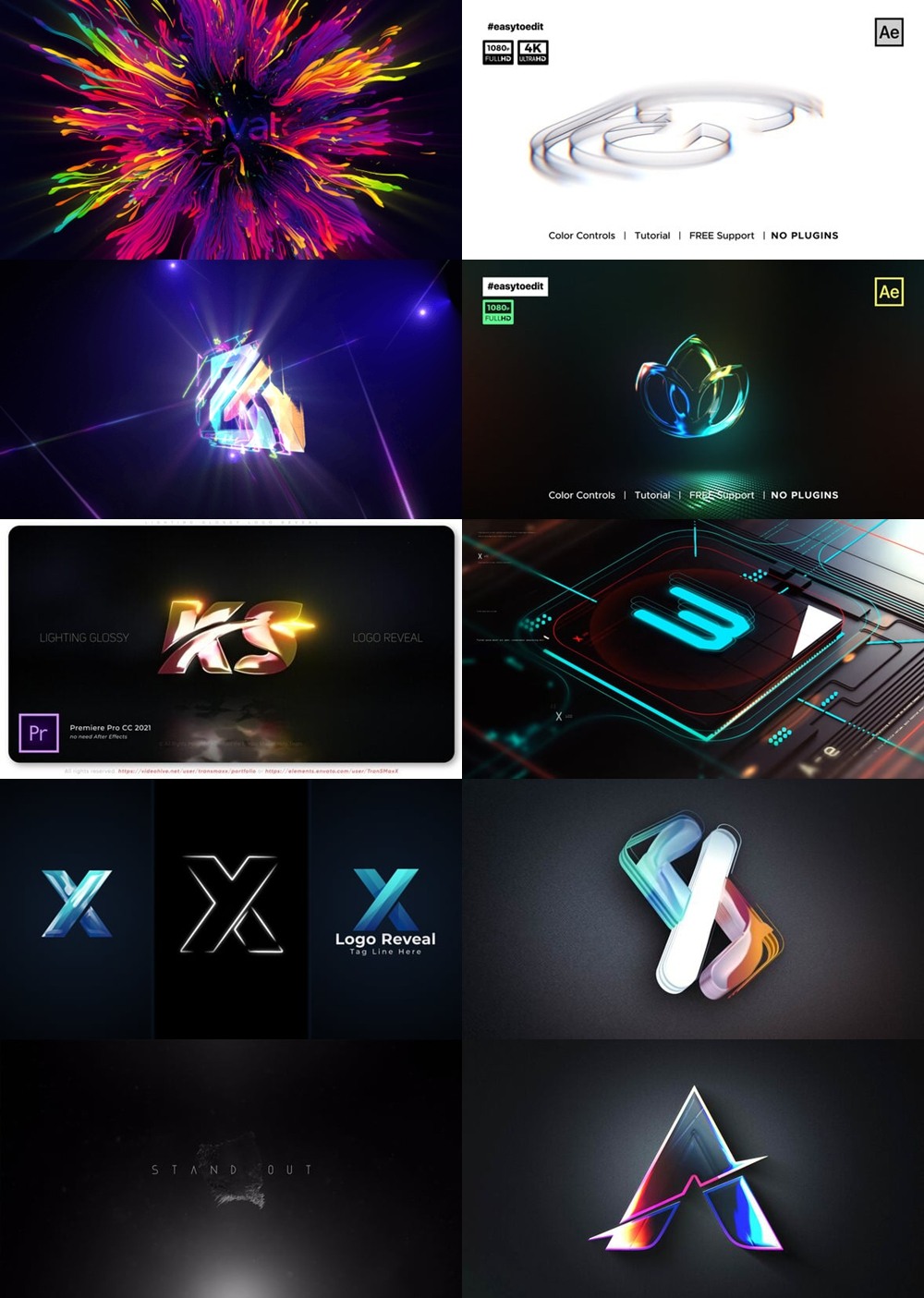 114组 Logo 标志片头动画合集 Videohive - Logo Reveal v.1