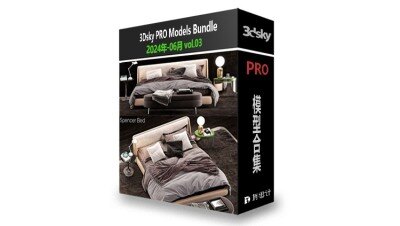 3DSky Pro 3D模型合辑2025年6月第3季 | 410套 | 19.6GB