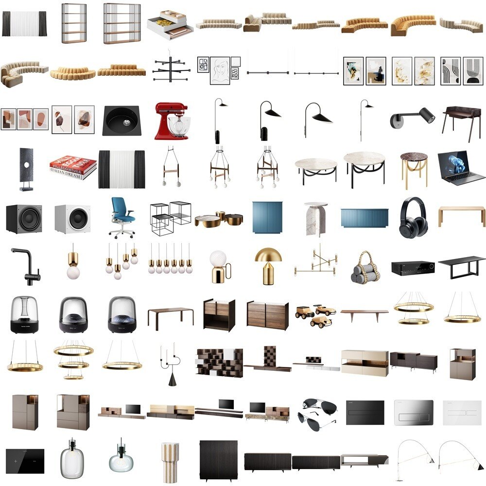 Dimensiva 整站3D模型合集 更新至2025年4月