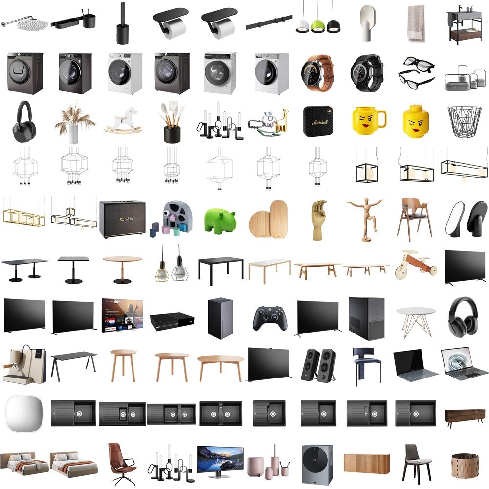 Dimensiva 整站3D模型合集 更新至2025年4月 - GFXHUB