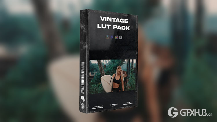 20个复古外观LUTs颜色分级预设 Vincent Color - Vintage LUT Pack