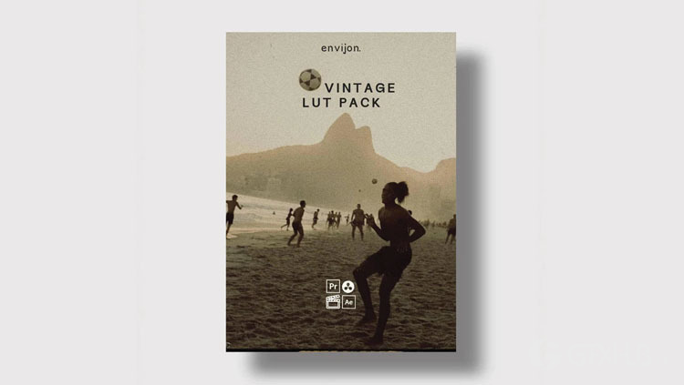 老式风格化复古LUTs预设 envijon - Vintage Video LUTs