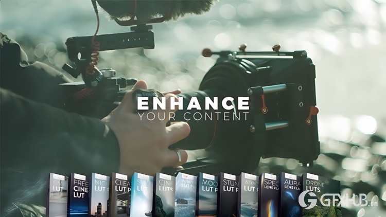 13套时尚电影级LUTs视频滤镜调色套装 The Complete Filmmaking Bundle