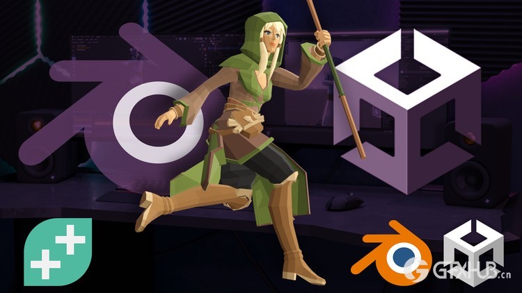 将道具、角色和动画从 Blender 导入 Unity 的完整工作流程教程