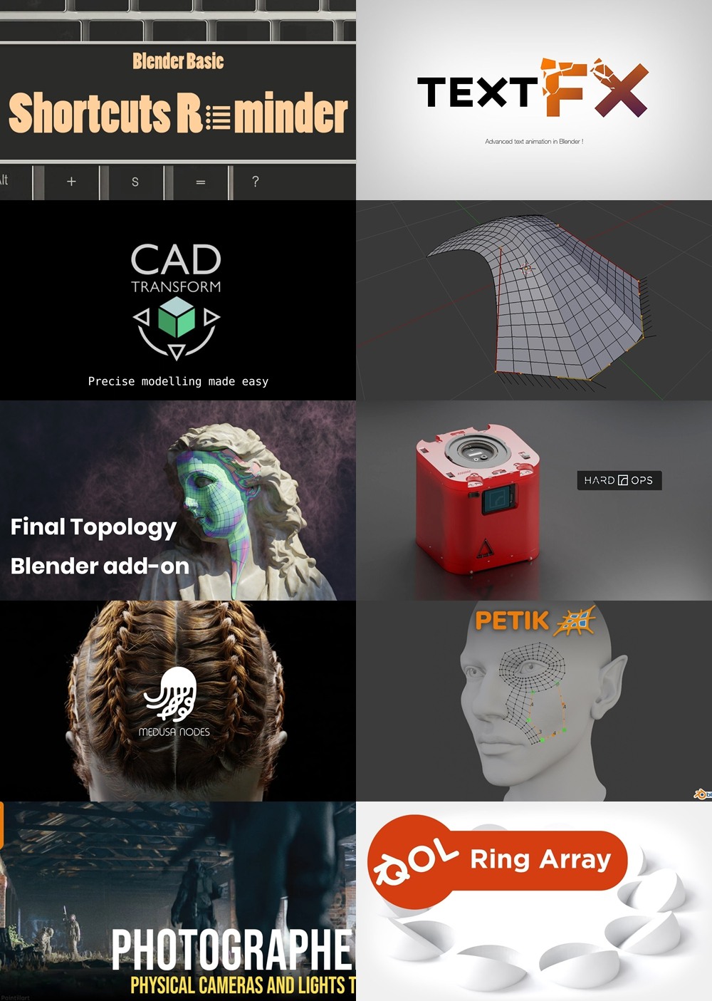[Blender 插件] 30个Blender插件合集2025年第三季 Blender Addons Bundle 2025 Vol.3