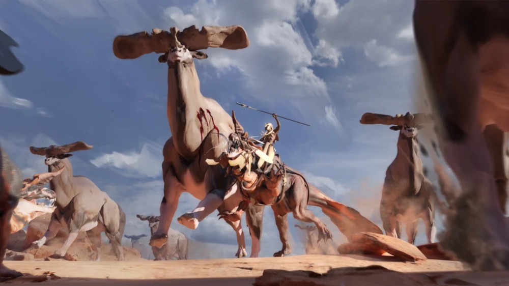 Blender 中的生物概念图从构思、雕塑、纹理、姿势到最终图像的整个过程