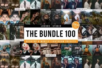 CreativeMarket – THE BUNDLE 100 – Lightroom Presets