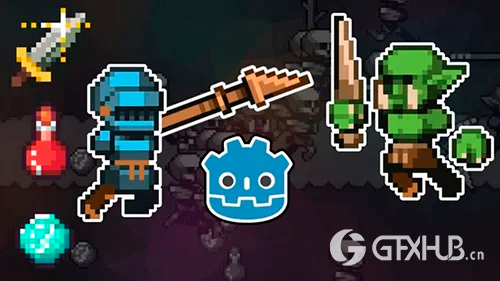 Godot 4 自动战斗游戏开发教程 Master Godot 4 Craft a Survivors Roguelike with GDScript