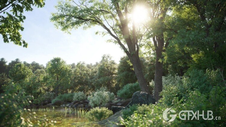 100组植物树木3D模型 Archmodels for Corona vol.1