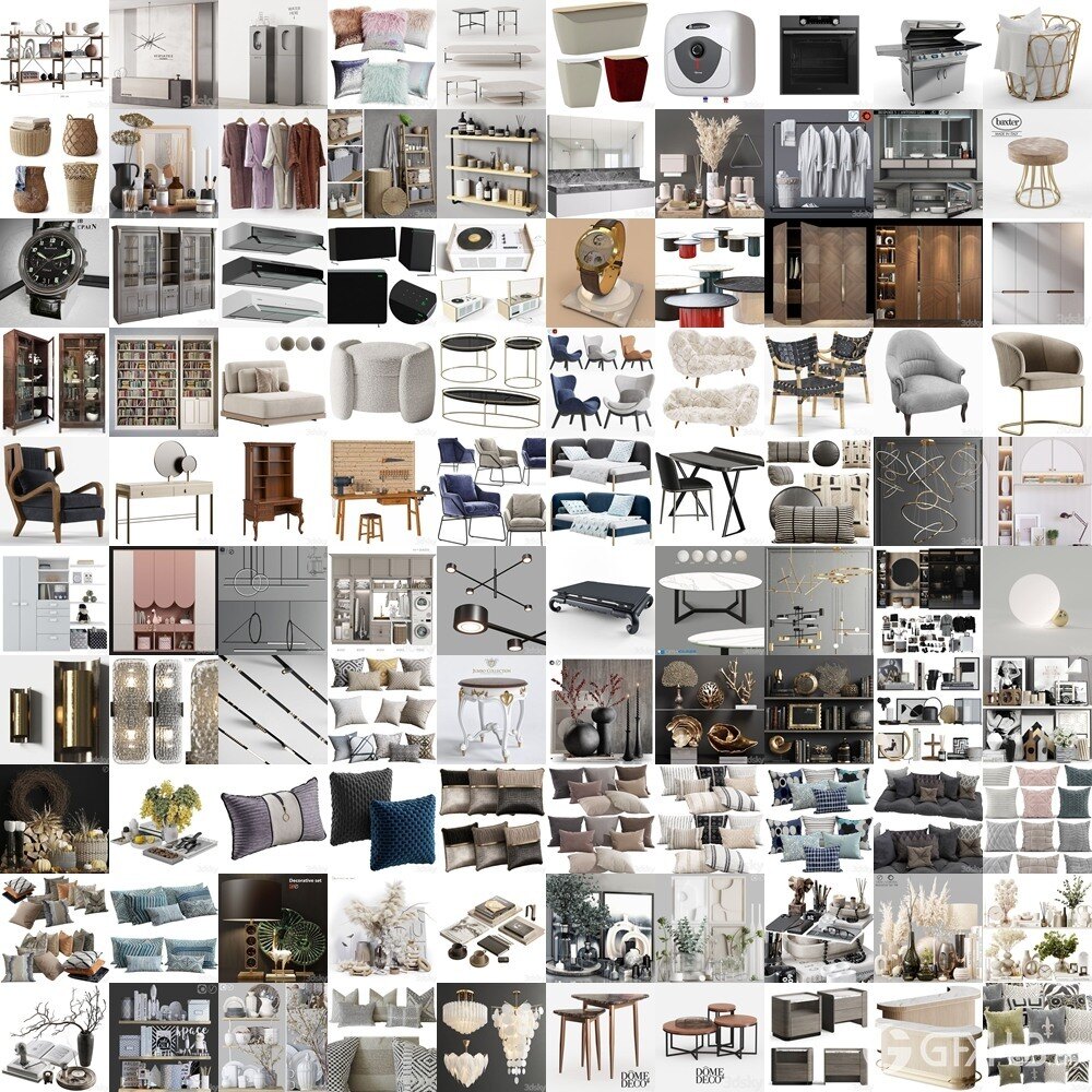 3DSky Pro 3D模型合辑2025年7月第1季 | 450套 | 22.7GB