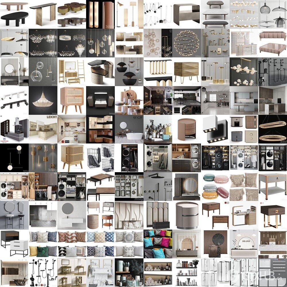 3DSky Pro 3D模型合辑2025年7月第1季 | 450套 | 22.7GB