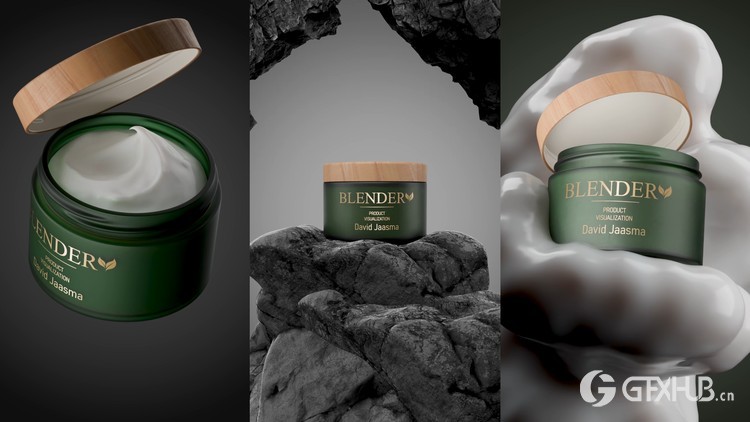 Blender 中掌握 3D 美容产品动画:建模、雕刻、照明和液体效果教程