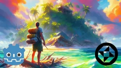 【中文字幕】Godot 4 和 GDScript 创建第一人称生存游戏教程