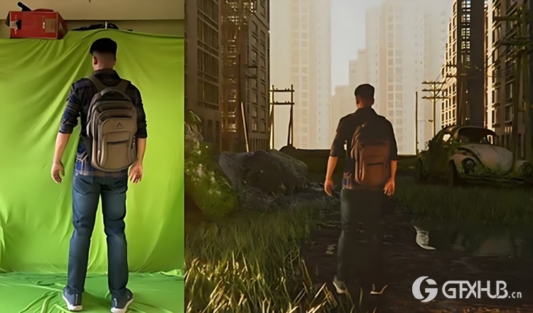 Blender 中的 VFX 合成:受游戏启发的绿屏特效