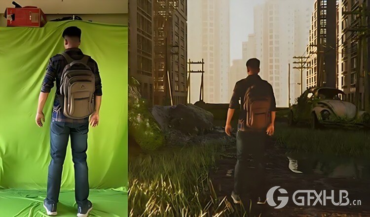 Blender 中的 VFX 合成：受游戏启发的绿屏特效