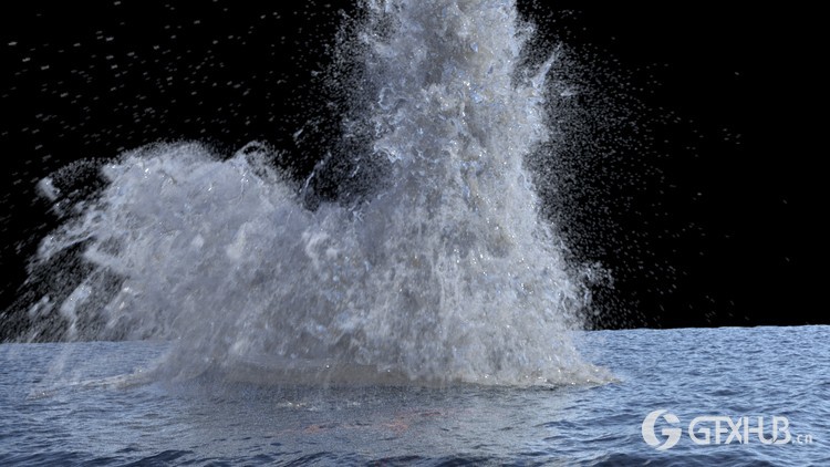 Houdini 流体水模拟教程 Mastering WaterFX in Houdini Plane Crash Effect