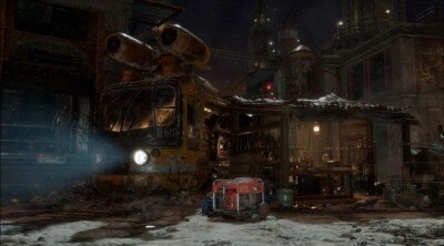 真人快打 黑市巷道 Blender 模型场景 Black Market Alley